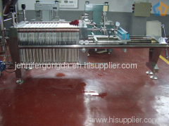 Plate and frame diatomite filter machine