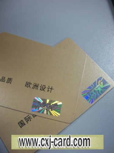 hight quality plastic PVC Card with hologram