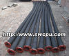 Rubber hose with end flange