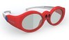 Children Style Universal Rechargeable 3D Shutter Glasses for 3D HDTV (Samsung/LG /Sharp / Sony / Panasonic) Only 35g