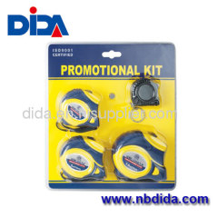 4PC tape measure gift home tool kit