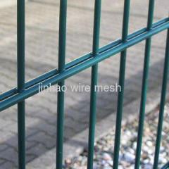 double wire fence