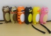 animal shapes hand press dynamo flashlight