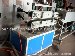 PVC fiber reinforced soft pipe making machine