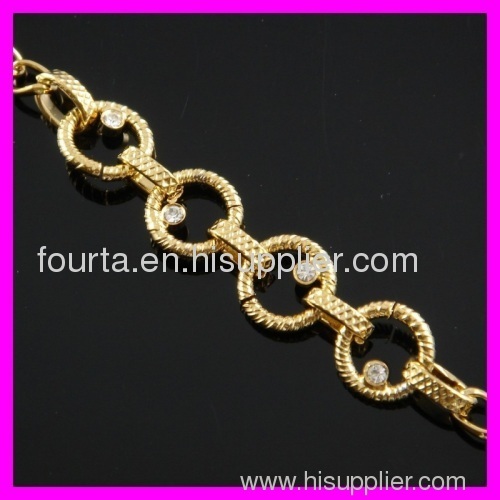 fallon fashion 18K gold plated zircon bracelet