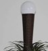 Garden rattan Solar lamp