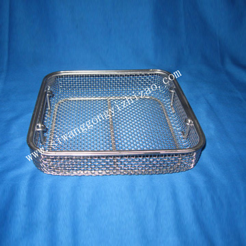 wire mesh sterilization basket