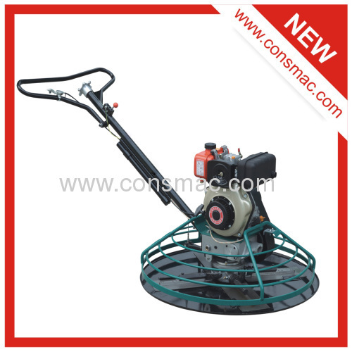 diesel concrete power trowel machine