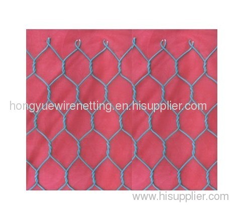 straight twist galvanized hexagonal wire mesh fences