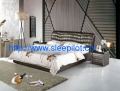 Leather Bed Cow Leather Bed Geniune Leather Bed