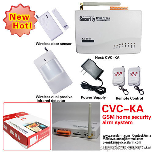 GSM Wireless Intellective Against Theft Alarm System