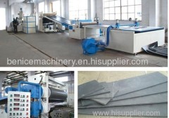 PP construction template production line