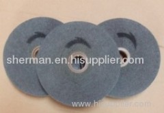 non woven nylon abrasive unitized wheel for removing sharp edge