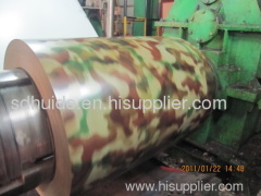 printed colorful steel coil building using PPGI, 1000mm width china huide