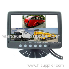 7 inch Full/Split/Triple/Quad LCD Rear Vision Monitor