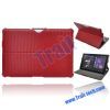 Wholesale Leather Folding Case Cover for Samsung Galaxy Tab P7510/ P7500 with Stand(Red)