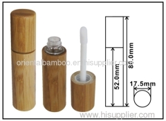 Bamboo lipgloss bottle BLM-001