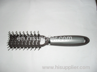 profession rubber hair brush