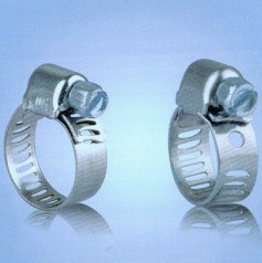 Flexible coupling hose clamp
