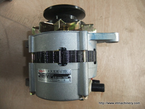 Alternator for XCMG wheel loader