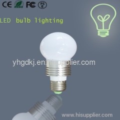 3W high power led bulb light 300lm(YHB-3W)