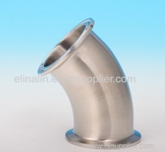 ss304 ss316l Stainless Steel Sanitary Elbow (3A,DIN,SMS,ISO,IDF,BS,BPE,I-line,RJT)