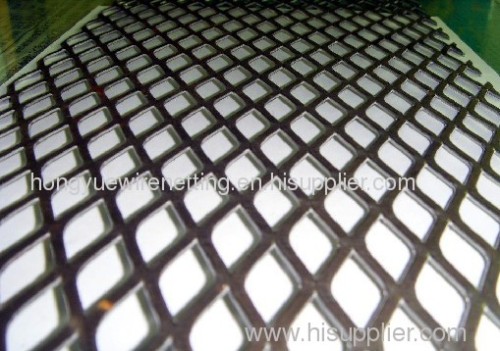 Diamond low carbon steel Expanded Metal mesh