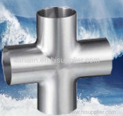 ss304 ss316l Sanitary Stainless Steel Welding Cross