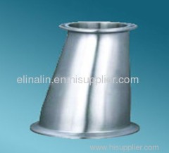 ss304 ss316l Sanitary Stainless Steel Pipe Fitting Eccentric Reducer
