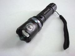 Cree Q5 with 200 lumens,uses 1*18650 battery high power flashlight