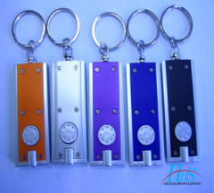 LED light with keychain