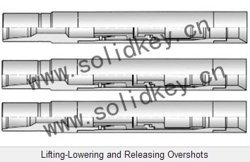 Lifting-Lowering and releasing Overshost