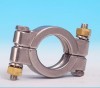 ss304 sanitary stainless steel 2PC High Pressure Pipe clamp