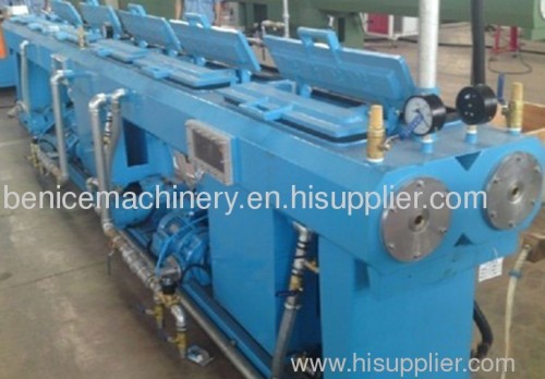 PVC twin pipe extrusion machine