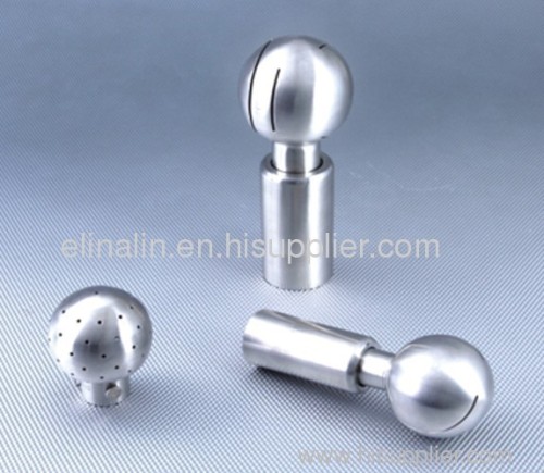 ss304 ss316l stainless steel sanitary revolve cleaning ball