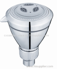 ABS plastic chromed wall mounted shower head