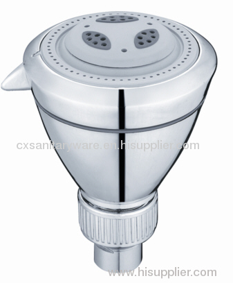 ABS plastic chromed wall mounted shower head