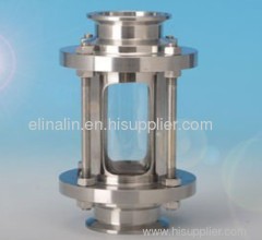 ss304 & ss316l stainless steel sanitary clamp sight glass
