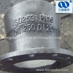 Flange Socket Fitting for Ductile Iron pipe