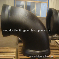 Ductile Iron Double Socketed Bend or Elbow pipe fitting