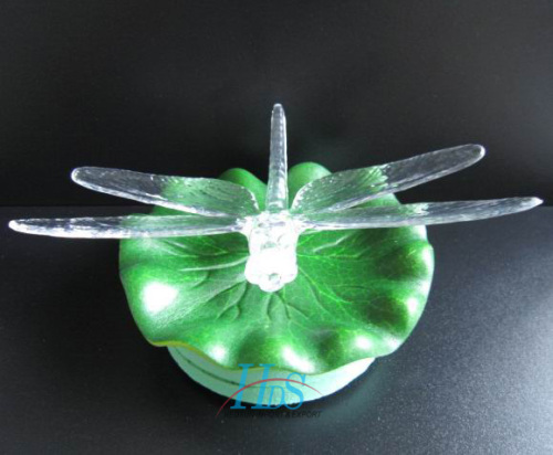 LED dragonfly floating tealight