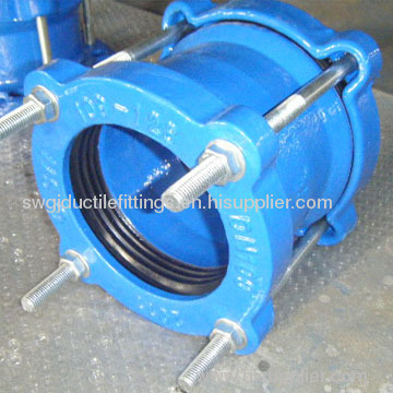 Universal Flexible Coupling for PVC pipe with DN80-300