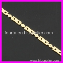 18K gold plated bracelet 1540136