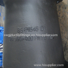 Double flanged taper of reducer for Ductile Iron Pipe