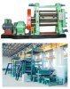 three roller rubber calender