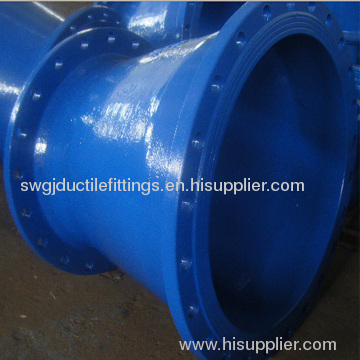 Epoxy coating Double flanged taper for DI Pipe