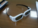 Lovely Design White Plastic Actives Shutter 3D Glasses for PC