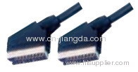 21P scart plug to scart plugs