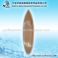 EPS surfboard with bamboo