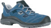 Blue leather Caterpillar Safety Boots